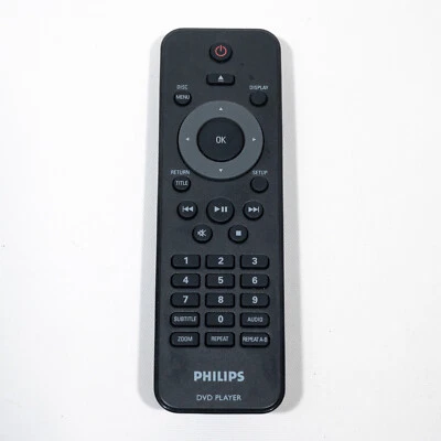 Philips DVD Player Remote Control 2422 549 01929 - Genuine - Tested! - Image 1 of 4