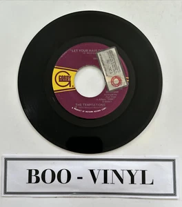 The Temptations Let Your Hair Down Gordy 7” Vinyl Northern Soul / Motown EX - Picture 1 of 6