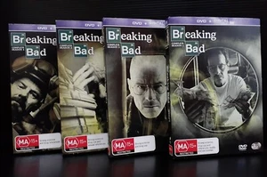 Breaking Bad ~ Complete Seasons 1,2,3 &4 DVD's ~ Slip Cover Ed ~ Excellent cond. - Picture 1 of 5
