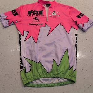 Vintage 90s Giordana Cycling Jersey Yo Eddy Team Chance Fat City - Picture 1 of 17