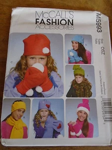 MUSTER "McCalls" HÜTE SCHALS MUFFELS MÜTZEN ETC NR. 5993 - Bild 1 von 1