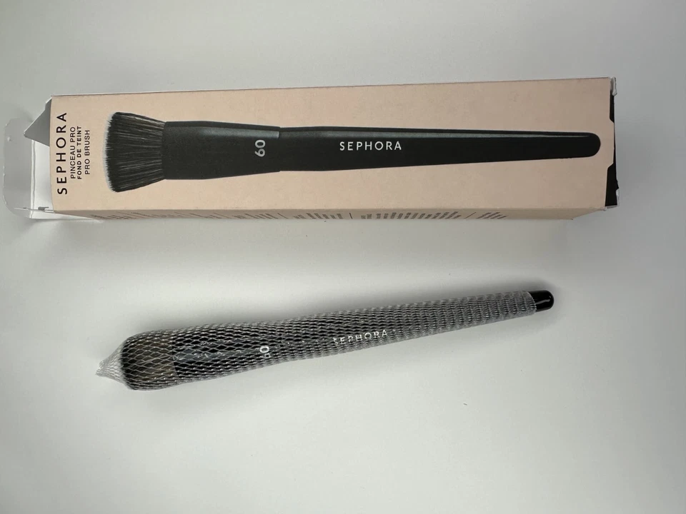 Pincel base SEPHORA COLLECTION PRO #60 novo na CAIXA autêntico 100% - Imagem 1 de 4