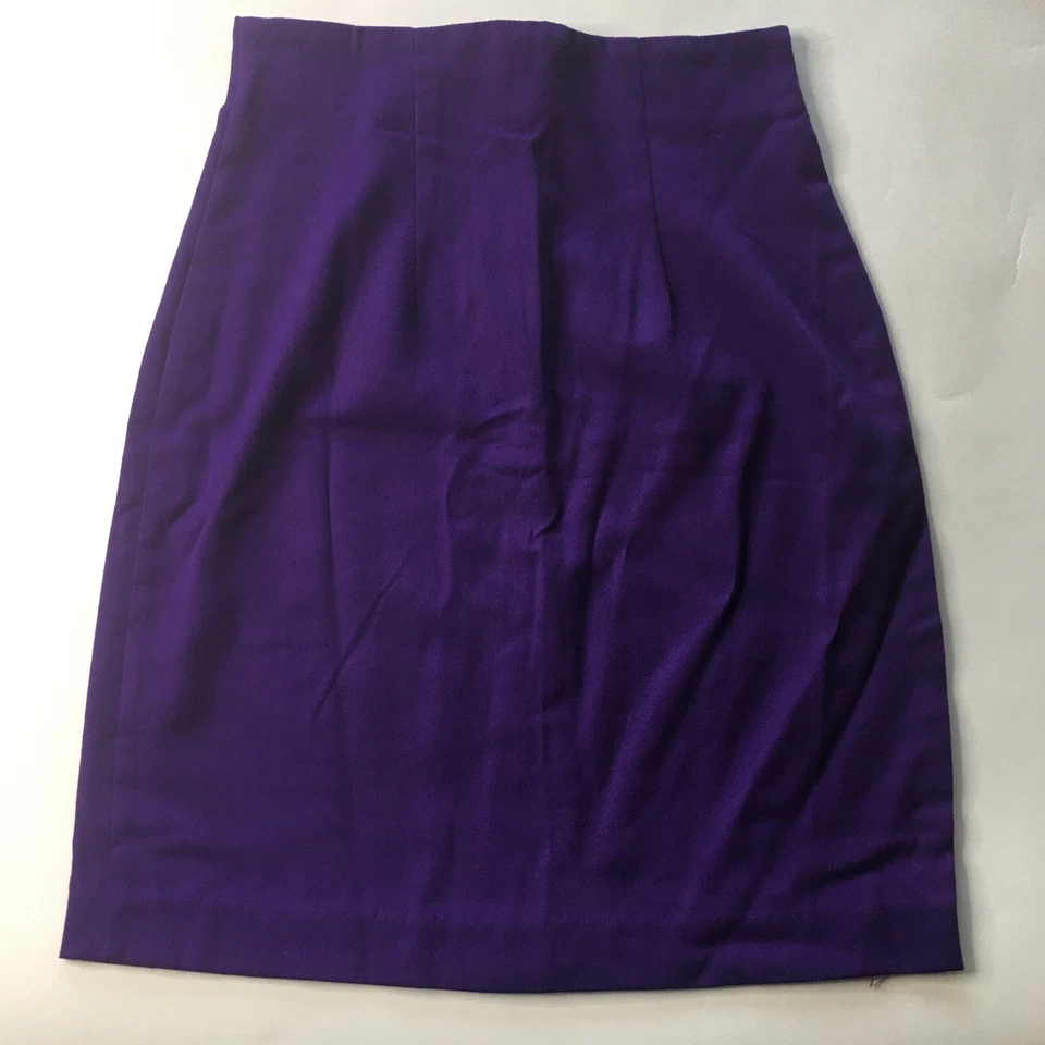 Via Max винтажный 90-х женщин глубокий фиолетовый молнии мини юбка очень маленький B57 - Изображение 1 из 4