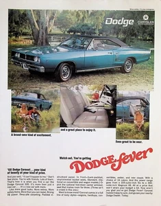 VINTAGE 1960s Print Ad ~ 1968 Dodge Coronet ~ Your kind of beauty at your... - Bild 1 von 1