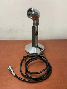 Vintage Electro-Voice Mikrofon 605 & Ständer 423A mit Kabel *WIE BESEHEN/ungetestet* O314 - Bild 1 von 10
