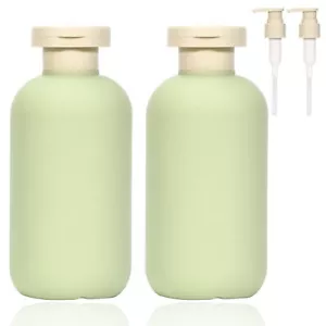 6.8oz Travel Bottles for Toiletries 2 Pcs Travel Shampoo and Conditioner Bott... - Picture 1 of 6