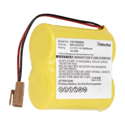 MARKENLOS PLC Batterie für Mori Seiki TL3000 TL40B TL40B3000 Panasonic BR-CCF2TH - 5000mAh