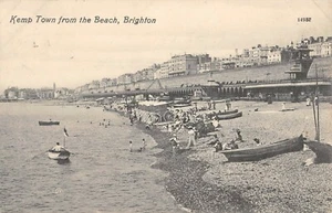 CPA ANGLETERRE KEMP TOWN FROM THE BEACH BRIGHTON - Picture 1 of 1