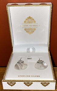 Annika Witt Mother of Pearl 925 Sterling Silver Earrings - NEW Made In Bali