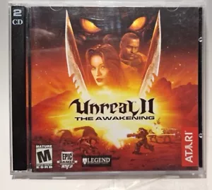 Juego de PC Unreal II The Awakening, CD-ROM 2 discos - Imagen 1 de 6