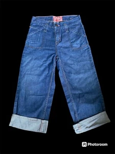 Signature by Levi Strauss & Co. Girls Jean Capri Pants Cuffed Size 16 - Picture 1 of 5