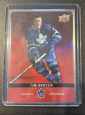 2019-20 Upper Deck Tim Hortons Red Die Cuts #DC-SP1 Tim Horton SP Maple Leafs