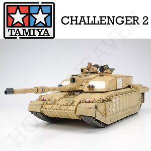 Tamiya 1/35 Challenger 2 Kit modello desertificato spedizione rapida 35274