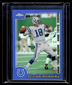 2000 Topps Chrome Refractor #16 Peyton Manning Colts HOF - EXMT Scratches - Picture 1 of 2