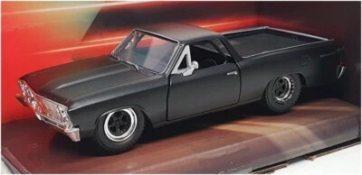 Jada 1/32 Scale 34414 - Fast & Furious X 1967 Chevrolet El Camino - Black - Image 1 of 4