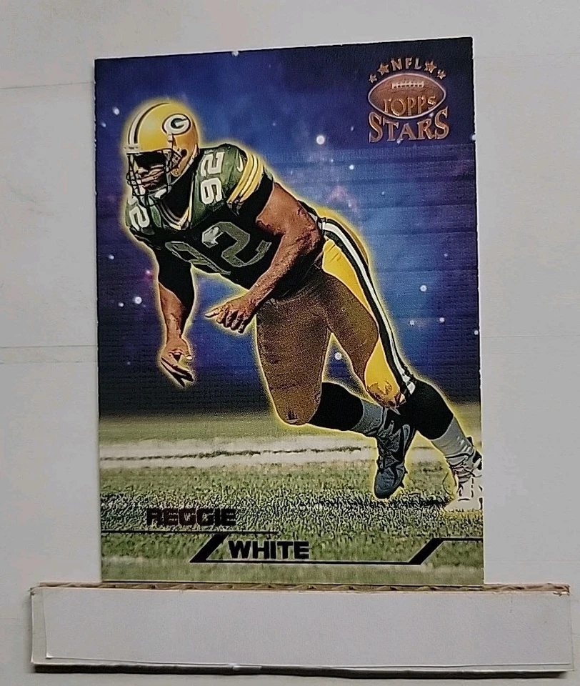 1998 Topps Stars Reggie White #105 Bronze #'d 5205/8799 HOF Green Bay Packers I1 - Image 1 of 2