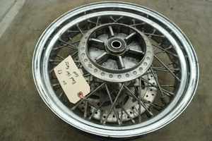 03 YAMAHA ROADSTAR XV 1600 FRONT WHEEL W-53 - Picture 1 of 11