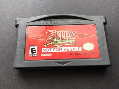 Zelda Minish Cap Not For Resale Cart Nintendo GBA NFR SP DS Lite VGA WATA CGC - Image 1 of 3