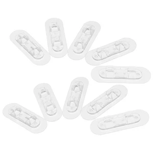 10 Pcs Drahtfixierer Kabel-Schreibtisch-Management Draht-Organizer Für Den - Afbeelding 1 van 12