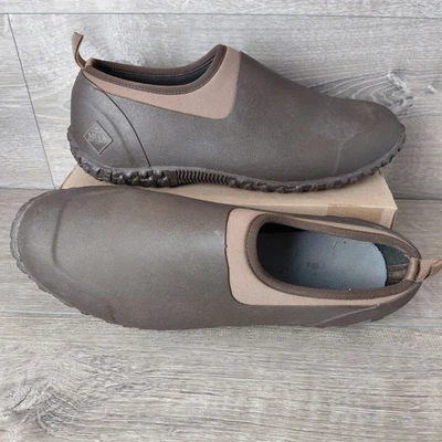 Muck Boots Muckster II Para Hombres Talla 12 Sin Cordones Goma Impermeable Lluvia Pato Zapatos Foto 1 de 4