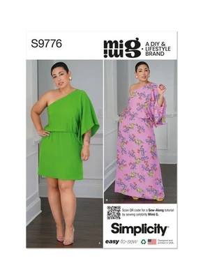 SIMPLICITY Sewing Pattern 9776 Misses Womens Caftans  4-12 or 12-20 FLASH PRICE - Image 1 of 4