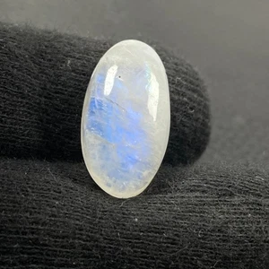 Mondstein blau Cabochon Anhänger quer gebohrt Nr. 4940 - Bild 1 von 1