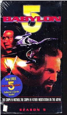 BABYLON 5: 1- CORPS IS MOTHER, CORPS IS FATHER- 2- MEDITATIONS  ON ABYSS VHS NEW - Image 1 of 2