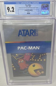 Pac-Man Atari 5200 Sealed And CGC Graded 9.2  A SealED!!FROM A CASE 
