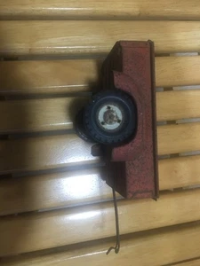Vintage Tru-Scale Red Metal Toy Farm Vehicle Trailer Wagon - Picture 1 of 5