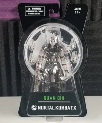 6-дюймовая экшн-фигурка Mortal Kombat X Series 2 QUAN CHI Mezco Toyz — новая ЗАПЕЧАТАННАЯ - Изображение 1 из 4