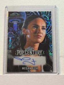 2025 Leaf Pop Century Sci-Fi Signatures Shimmer Auto Megan Fox 1/4 - Picture 1 of 2