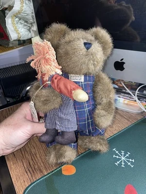 Peluche BOYDS BEAR-SIMON BEANSTER AND ANDY-10" Foto 1 de 4