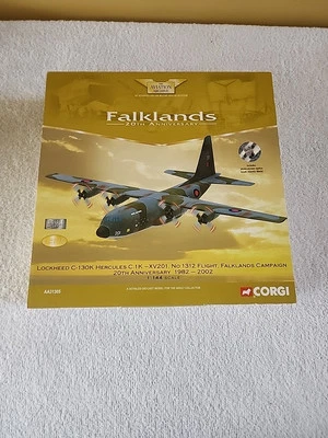 CORGI AVIATION 1:144 diecast model FALKLANDS CAMPAIGN LOCKHEED C-130K AA31305 - Image 1 of 3
