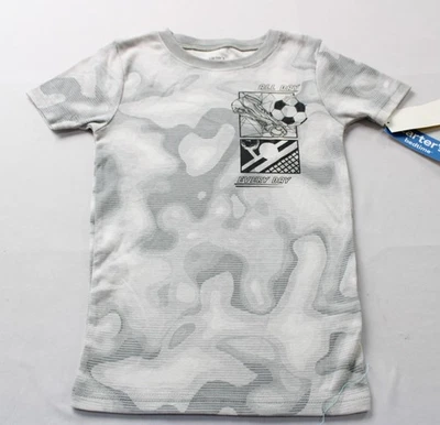 Pijama Carter's Niño Manga Corta Estampado Fútbol Calce Suelto AR8 Gris Talla 7 Foto 1 de 3