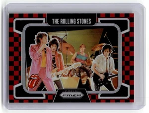 2025 Rolling Stones Prizm #68 The Rolling Stones Red & Black Checkerboard /179 - Picture 1 of 2