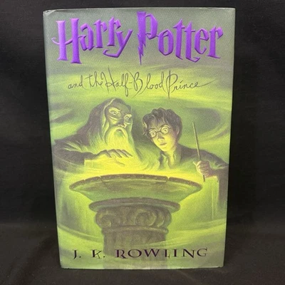 Harry Potter and The Half-Blood Prince 1st Edition 1st Print 652 Pages 11 Error - Image 1 of 4