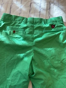 Polo Golf Ralph Lauren Pants 33x30 Green Classic Golf Fit Chino, Polo Golf 33x30 - Picture 1 of 14