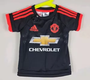 Maglia calcio Manchester United Adidas 2015 bambino taglia 3-6M - Foto 1 di 13