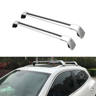 Cross Bar Fits for Lincoln MKC 2015-2019 Carrier Racks Luggae Rails Roof Bars - Image 1 of 4