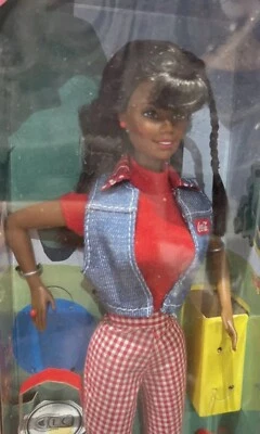 Barbie Edición Limitada Coca-Cola Picnic Barbie Muñeca 1997 - Étnica - Afroamérica Foto 1 de 4