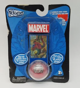 Marvel Flickers Spiderman Collectible Metal Ring #2 Series 1 - Picture 1 of 4