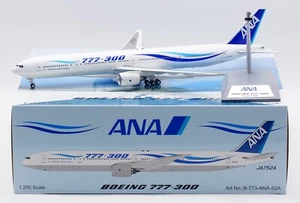 Modelos B 1:200 ANA All Nippon Airways Boeing B777-300 Diecast Jet Modelo JA752A - Imagen 1 de 14