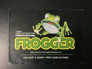 Frogger Atari 2600 Instruction Manual Only - Picture 1 of 10