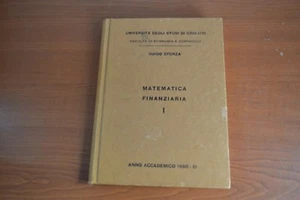 prof. G. Sforza Matematica Finanziaria 1 - Foto 1 di 2