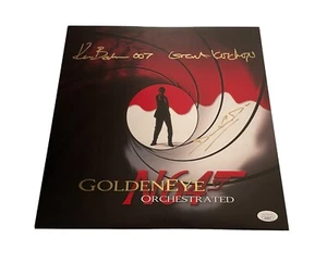 Grant Kirkhope +2 signierte GoldenEye 007 N64 orchestrierte Vinyl-Schallplatte JSA COA - Bild 1 von 5