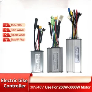 Electric Bicycle Controller 15A-50A Sinewave SquareWave Controller 250-3000W  - Picture 1 of 50