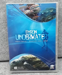 NEW: BYRON UNDERWATER Bryon Bay Australia Movie DVD Region 4 Free Fast Post - Bild 1 von 2