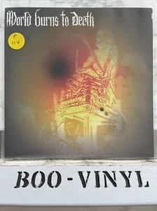 WORLD BURNS TO DEATH / BLOWBACK 7” JAPANESE HARDCORE PUNK VINYL RECORD NM / NM - Picture 1 of 4