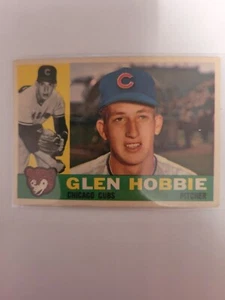 1960 TOPPS GLEN HOBBIE #182 EX/MT COMBINED SHIPPING - Picture 1 of 2