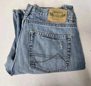 Fossil Distress Jeans Men's Size 31 X 32 Vintage Wash Denim - Picture 1 of 10